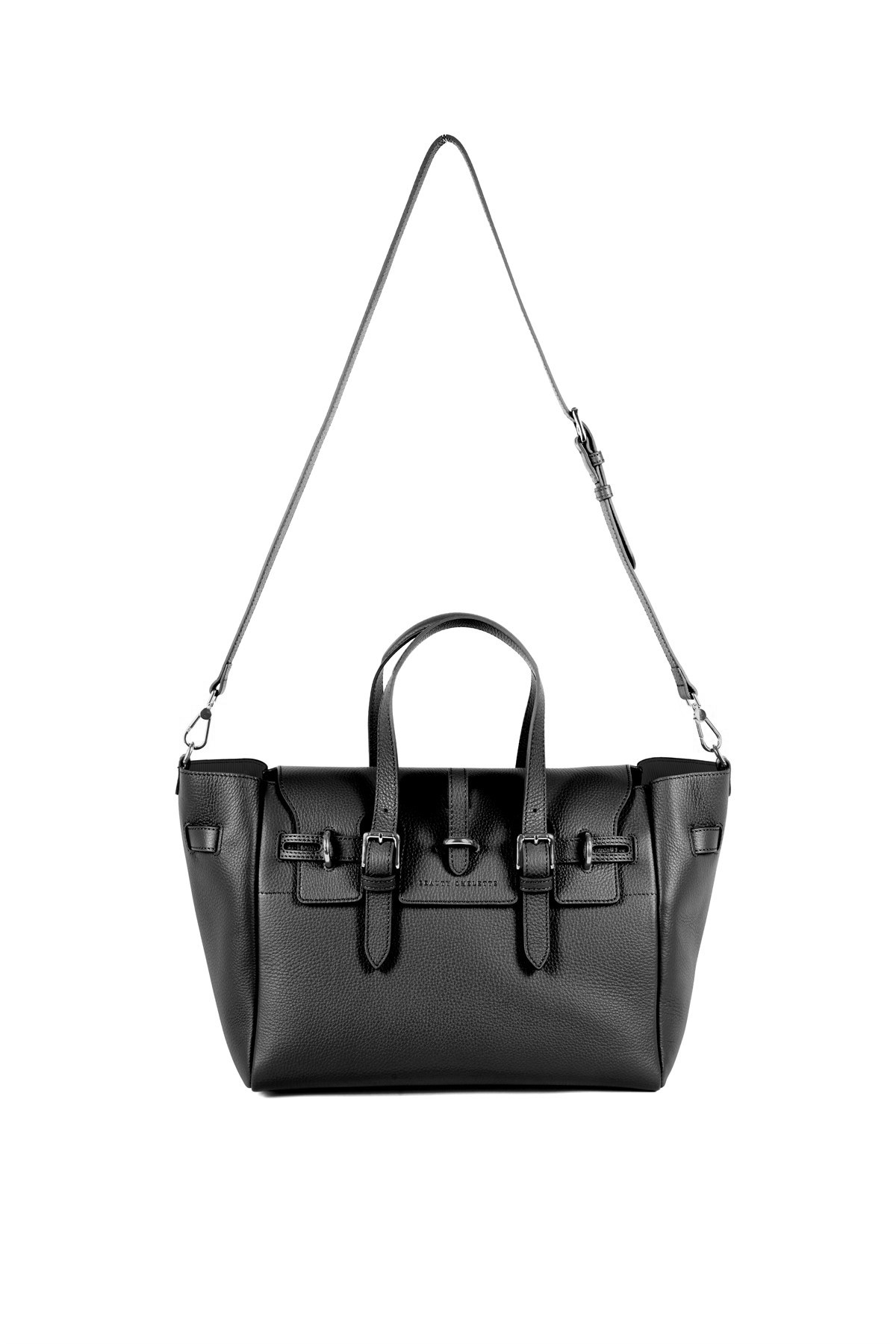 Siyah Gabrielle Floater Day Bag Silver