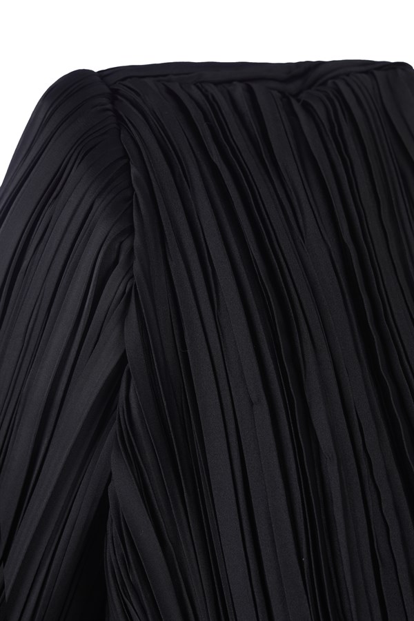 Siyah Vintage Drapeli Ceket