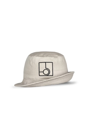Kanvas Bucket Şapka Bej
